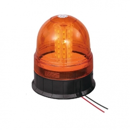 Výstražný LED maják, R10, 3-bodový úchyt, 12/24V, oranžový, LBB202L-A