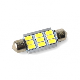 LED žiarovka Sufit, 39mm, 380lm, canbus, biela, 2ks LED 39SUFIT 9-380