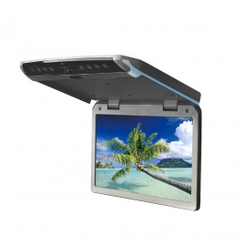 Multimediálny stropný monitor, slim, 10.1“ USB/HDMI, šedý MR1011GTB