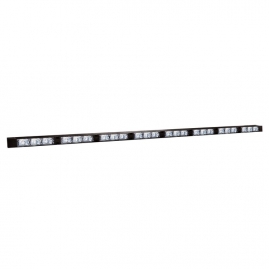 Nízkoprofilová LED alej, 8-prvková, 12-24V TR3-8