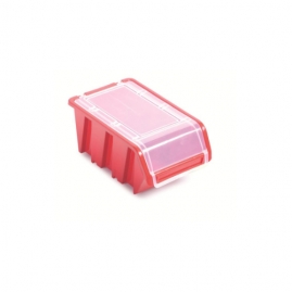 Box s krytem na spotřební materiál červený KTR20F-3020