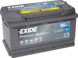    Startovací baterie EXIDE 85 Ah