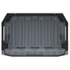 Plastový úložný box uzavíratelný TRUCK MAX PLUS 580x380x342 černý